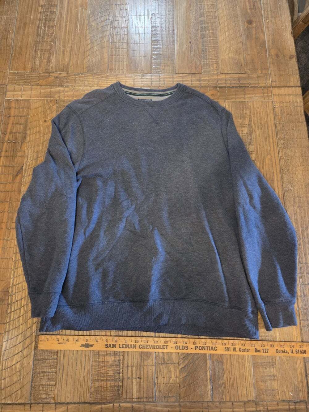 GH Bass Co Sweater Mens Size 2XL Blue Sweatshirt Pullover Fisherman Outdoors XXL